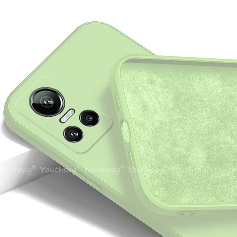 For Realme GT Neo3 Case For Realme GT Neo 3 Case Silicone Plain Protector Rubber Bumper Shell Fundas Cover Realme GT Neo3 Cover