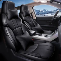 4232021 genuine leather car cushion four seasons leather seat cover five seats in summer all surrounded leather customized