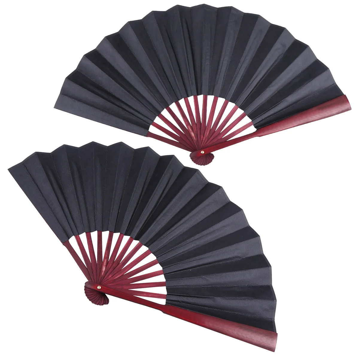 2 шт. ручные тканевые вееры Fanb складные держащие китайский стиль для женщин