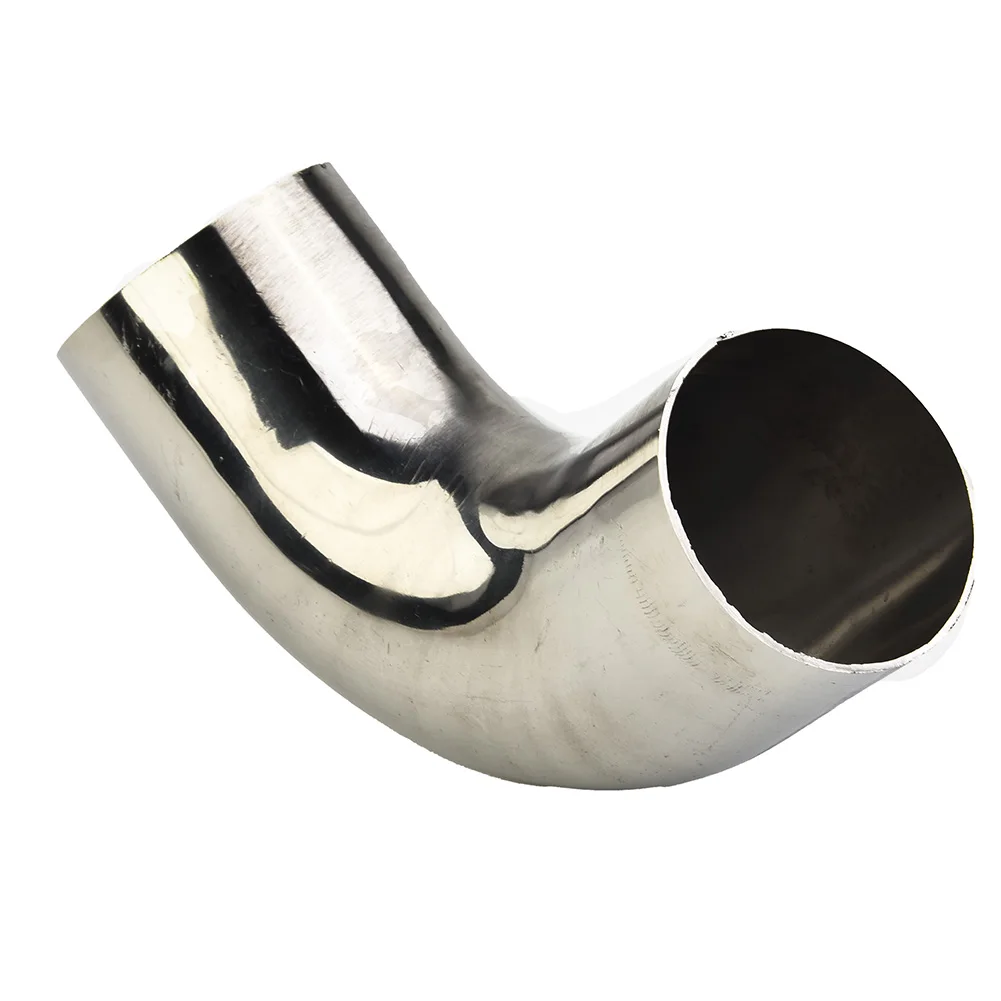 

1 Pc Stainless Steel Elbow 90 Degree Mandrel Bend 90° Tube Polished Pipe DIY New Product Multipurpose Exhaust Elbow Repair Pipes