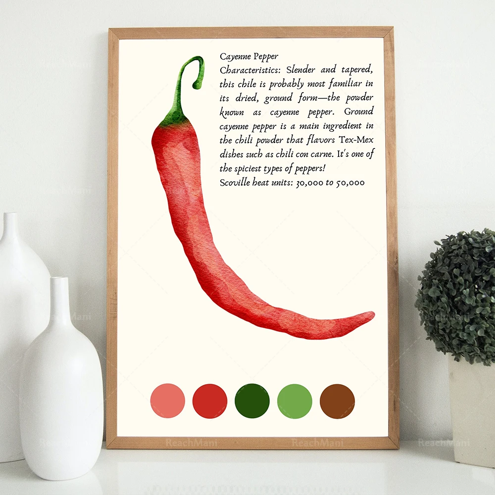 Растительные принты Олива итальянские перец растительные ботаническое