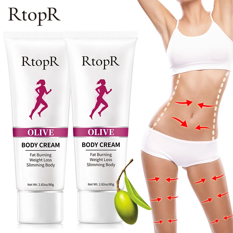 

Olive Slimming Cream Nourishing Body Cream for Slim Body Shape Effective Fat Burning Skin Care Body Lotion Women 80g*