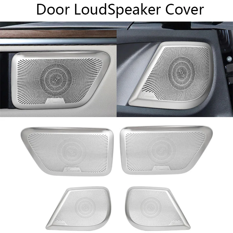 Car Door Loudspeaker Cover For Mercedes-Benz Vito W447 V Class 2014-2018 Interior Audio Speaker Trim Accessories