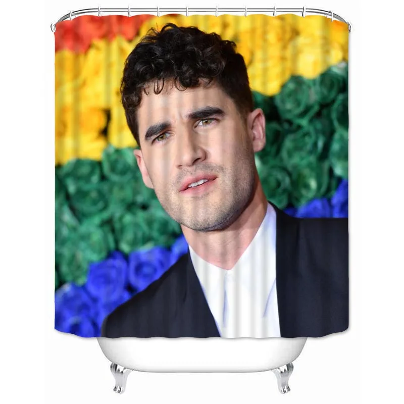 

Занавеска для душа Darren Criss из полиэстера, 1,11