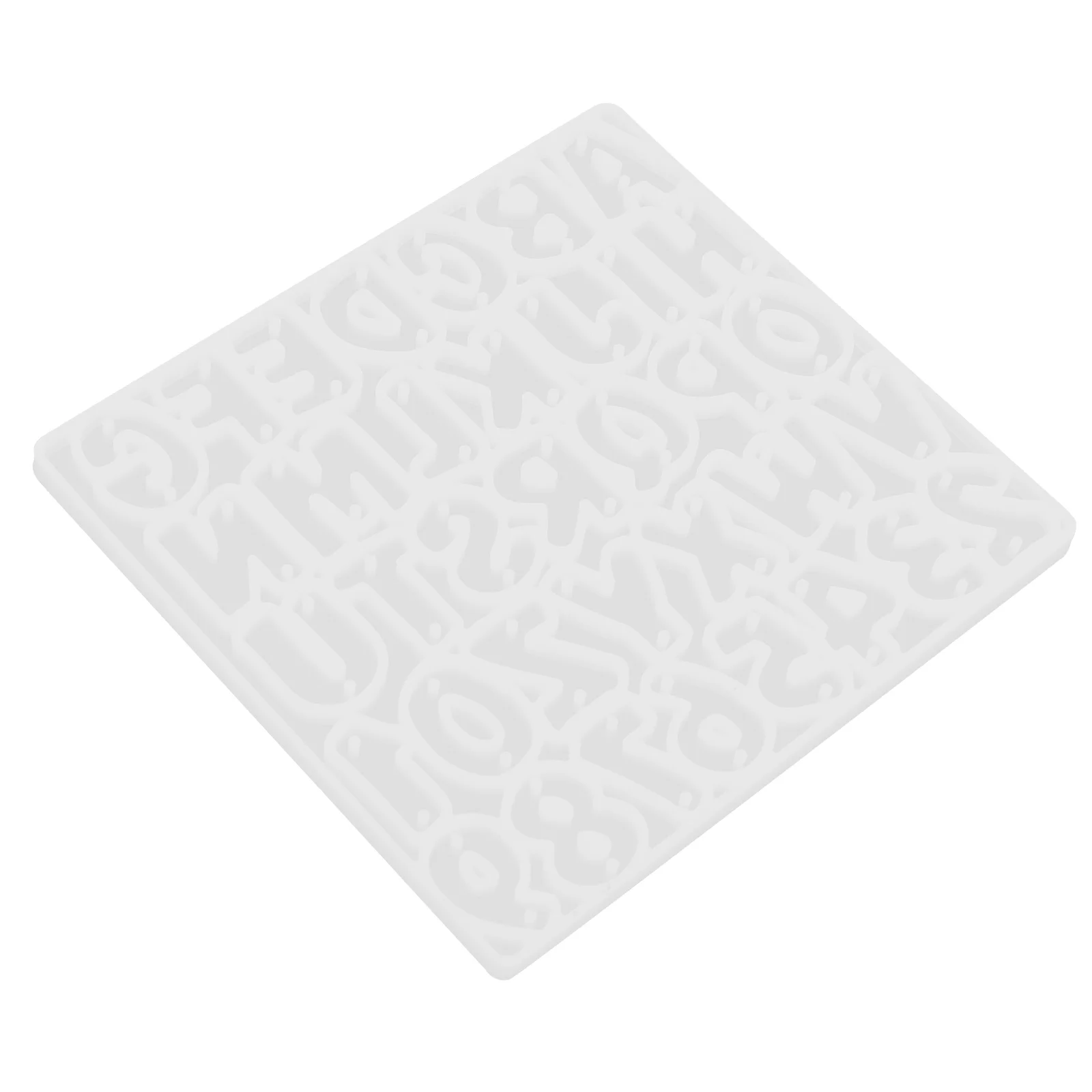 

Cake Mold Letter Pendant Mini Letters Earrings DIY Charms Jewelry Making Silica Gel Silicone Craft