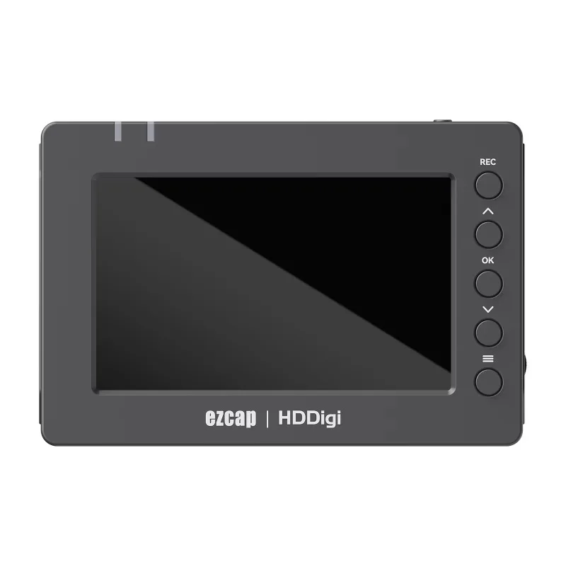 Фото HDDigi Full HD Recorder Портативный блок захвата видео 1080P Запись видео с HDMI AV-видео H.264 MP4 с 5-дюймовым цветным экраном HD №3