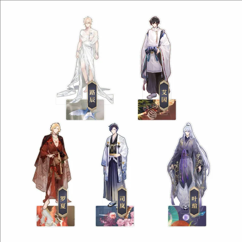 

For All Time Collectible Acrylic Stand Model Plate Anime Figure Clarence Alkaid Ayn Rorschach Emerald Standing Sign Desk Decor