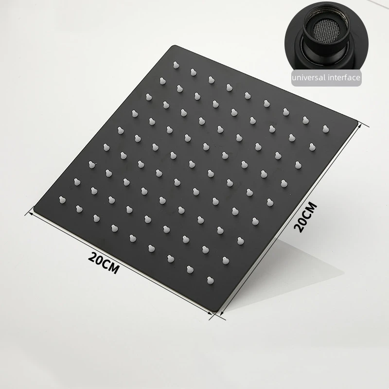 

8-дюймовая квадратная душевая лейка из нержавеющей стали