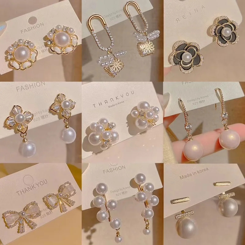 

Серьги из серебра 925 пробы с искусственным жемчугом