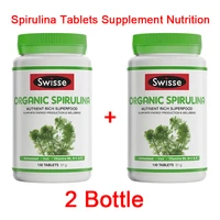 2 bottle of 200 pills spirulina tablets organic spirulina supplements nutrition