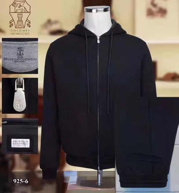 

BILLIONAIRE OECHSLI Sportswear set men 2023 new cotton Fashion sports zipper high-quality outdoors comfort big size M-4XL
