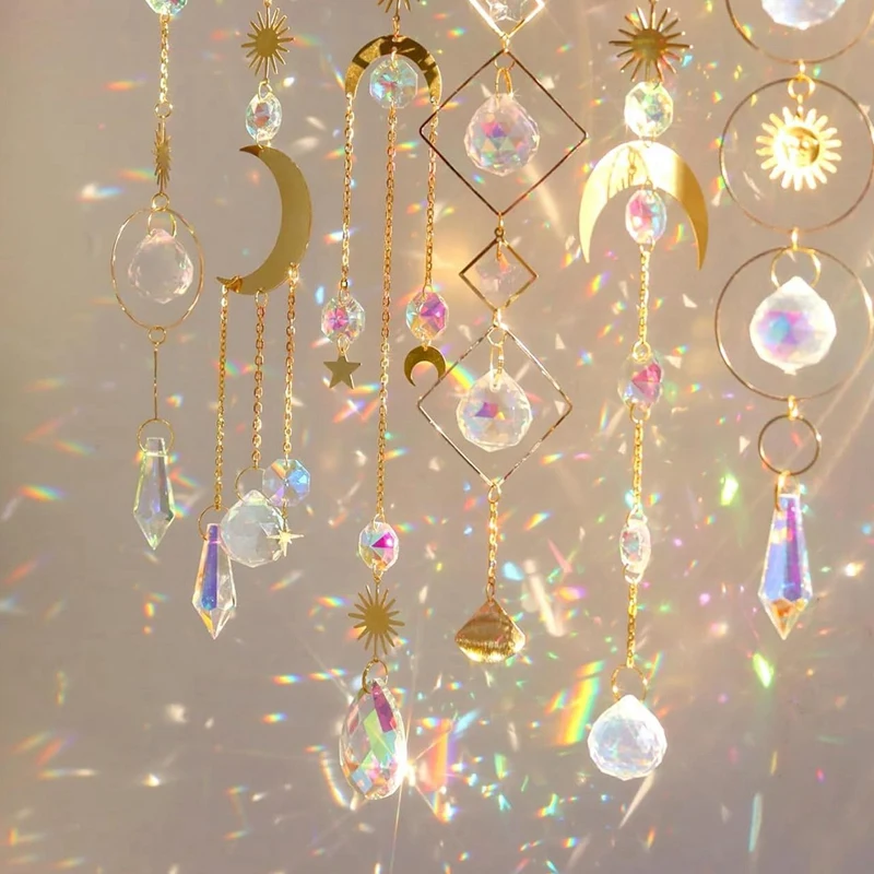 200 шт. Хрустальный Ловец Солнца Ловцы солнца с кристаллами Наборы для творчества