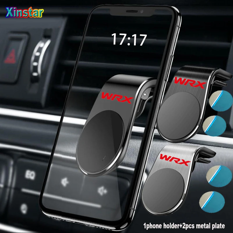 

1 упаковка автомобильных наклеек для держателя телефона для SUBARU STI WRX, аксессуары для автомобильного декора