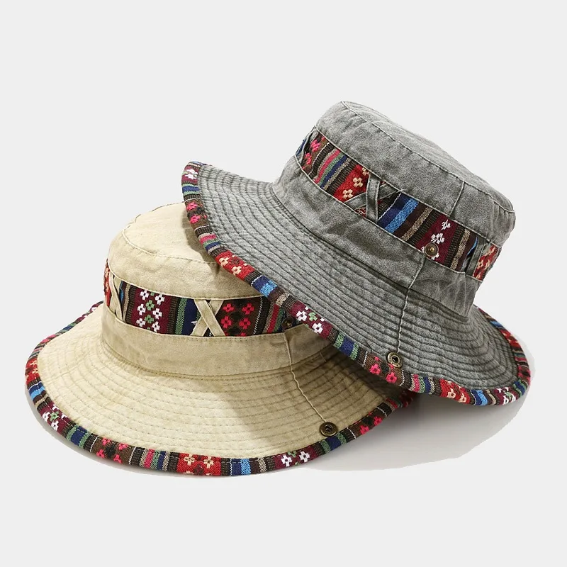 2023 Summer Sun Hat Bucket Hats for Women Outdoor Fishing Cap Man Fisherman Caps Panama Gorro Mujer Casquette Chapeau Femme