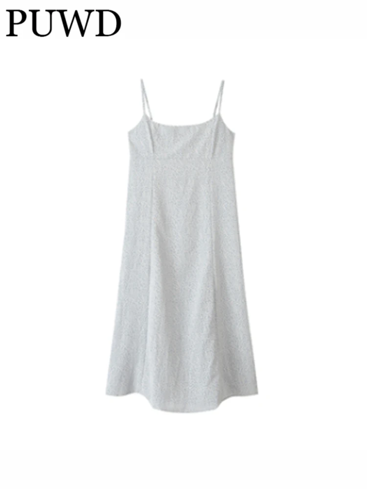 

Юбка PUWD вязаная женская, 2022, с плоской шеей, летняя