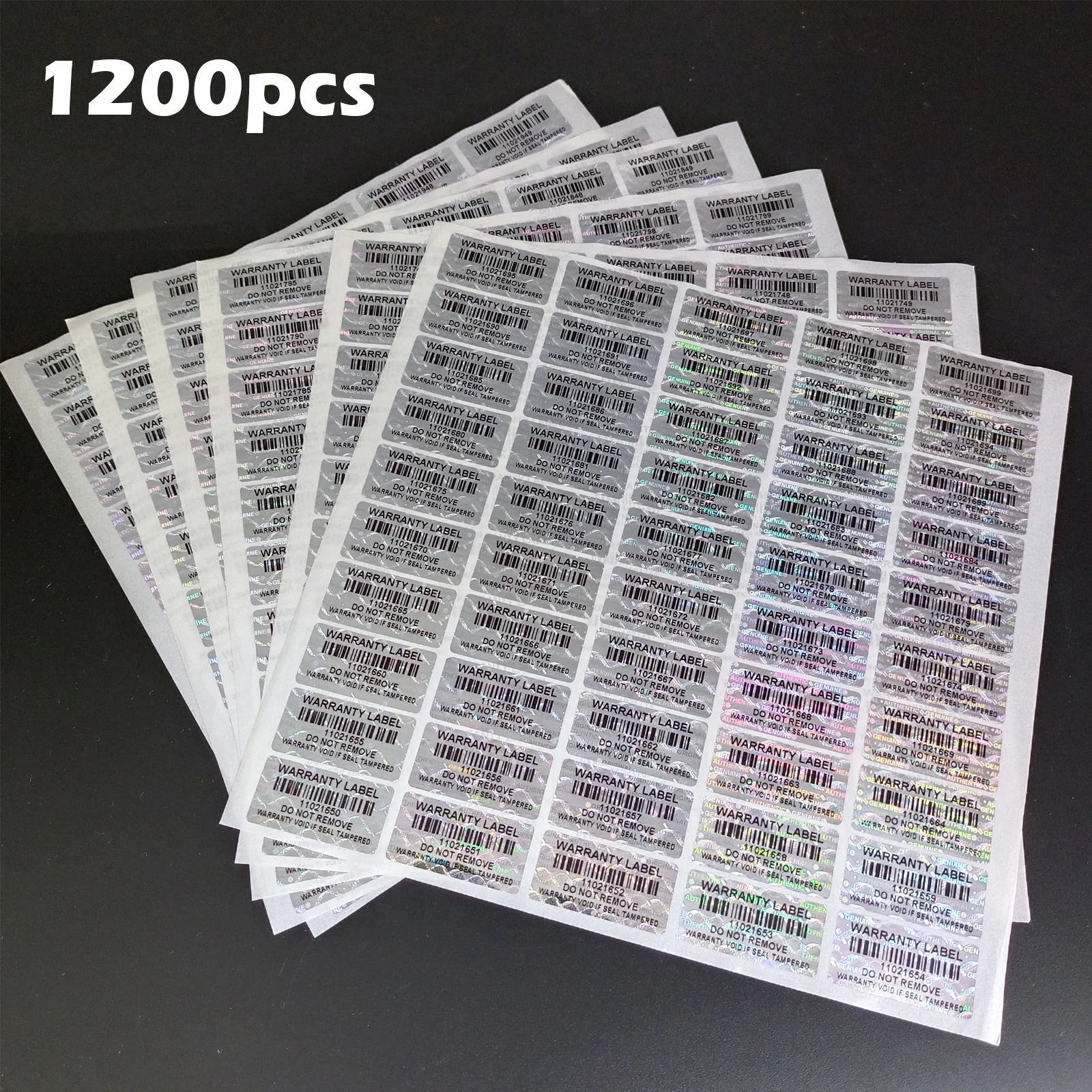 

Голографические наклейки с защитой от несанкционированного доступа 300/600/1200 шт