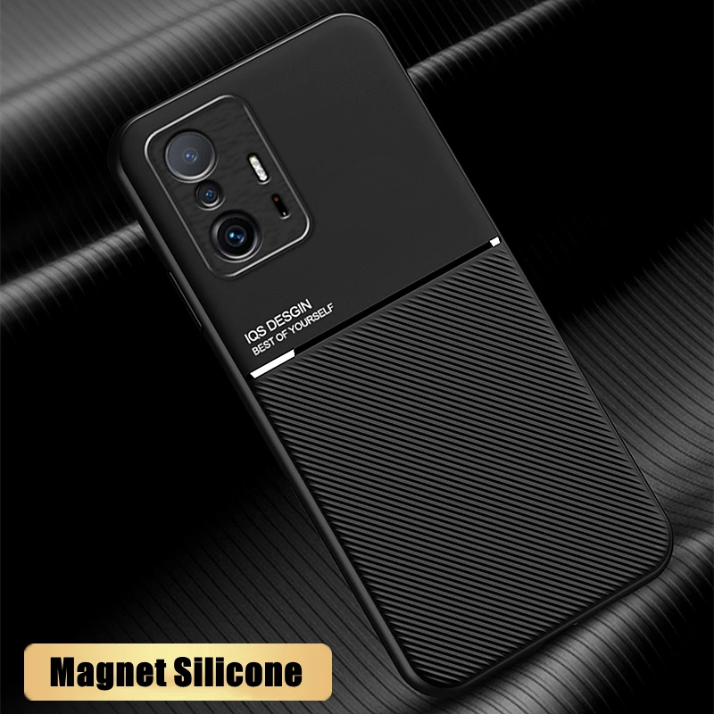 Magnet Case For Xiaomi Mi 11 Lite 5G NE 12X 11T 10T 9T 11i 11X 12 Note 10 9 8 Lite Pro A1 A2 A3 Shockproof Silicone Case Cover