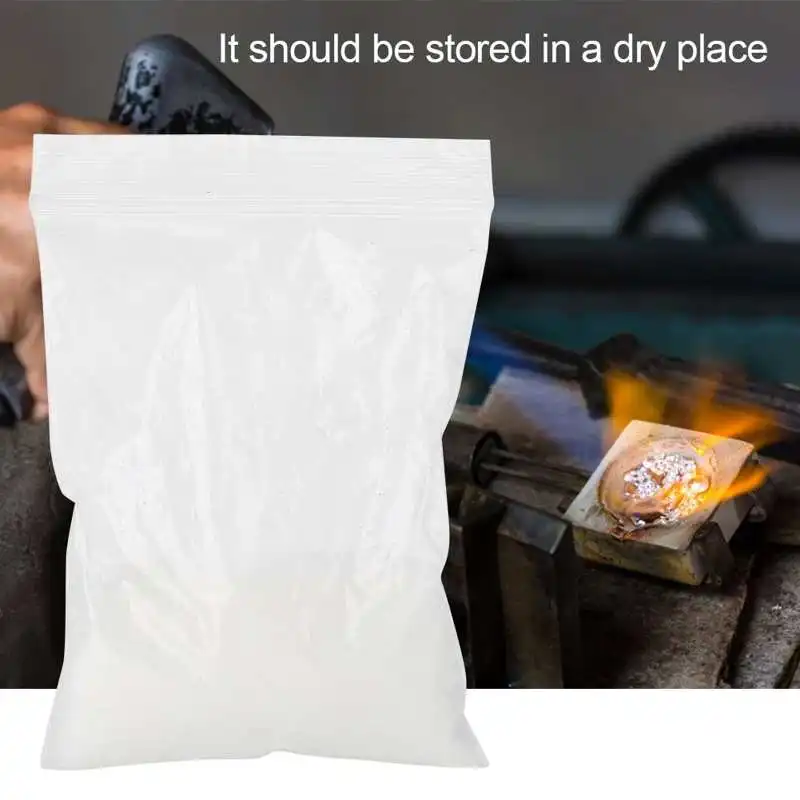 90g Jewelry Casting Welding Auxiliaries Borax Flux for Melting Gold Silver Metal Assay Forging | Украшения и аксессуары