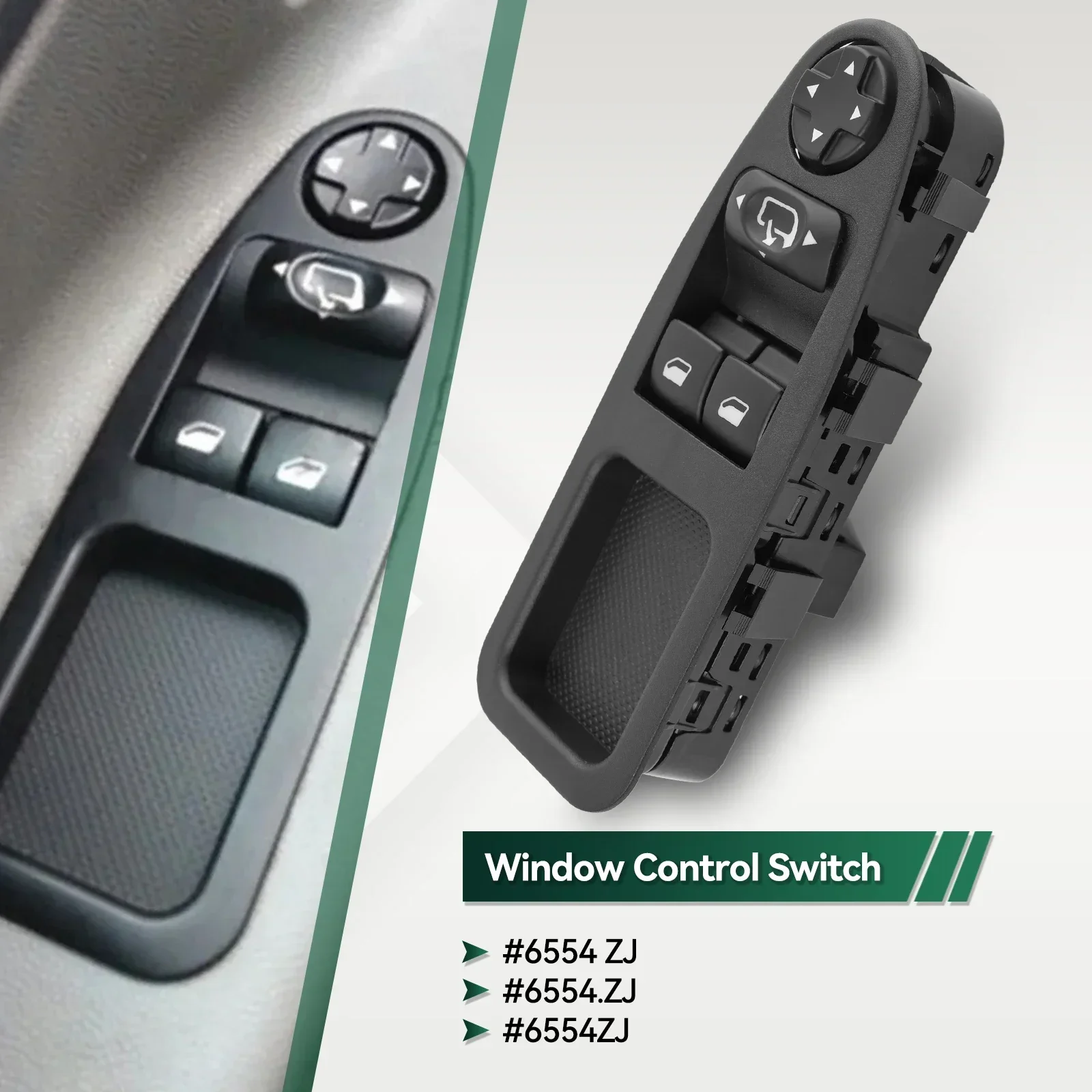 6554ZJ 6554.ZJ для Fiat Scudo Citroen Jumpy Dispatch Peugeot Expert кнопка управления стеклоподъемником