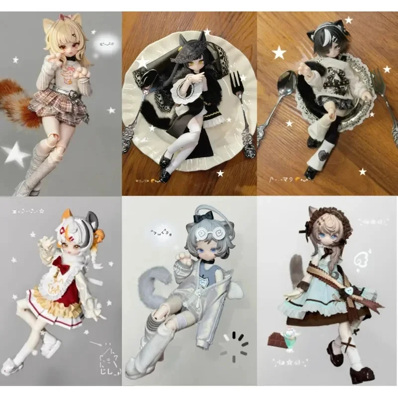 Фото Кукла Inedible Doll Lunar Lore Meow Meow Meow Power Series 1/8 Bjd Blind Box Mystery Box Toys Gift 【Доставка в сентябре】 №4