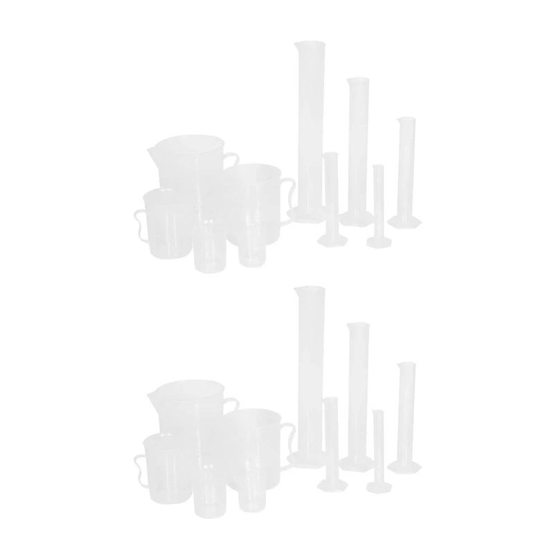 

Пластиковые градиентные цилиндры 10 мл, 25 мл, 50 мл, 100 мл, 250 мл и 10 шт. пластиковых шейкеров 50 мл, 100 мл, 250 мл, 500 мл, 1000 мл, 10 шт.