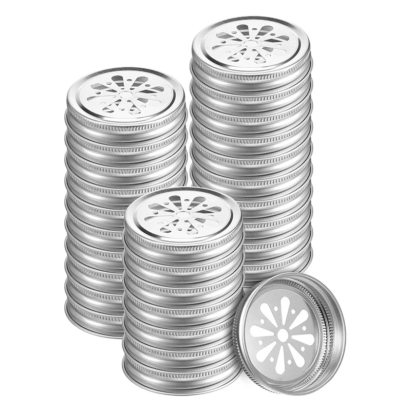 

Крышки для банок с маргариткой, контейнер для хранения с отверстием для соломы, 28 штук