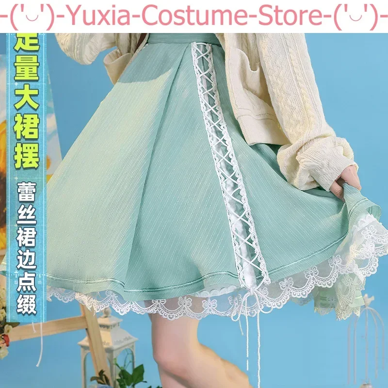 Весенний костюм из аниме Рыцари сузуран Великолепное платье для косплея