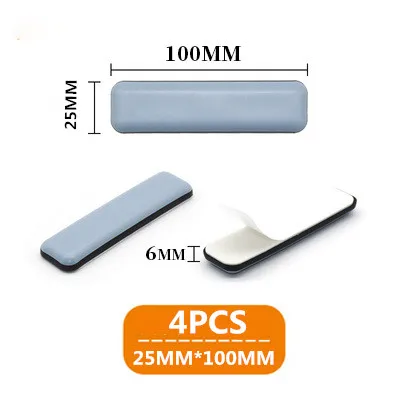 

Набор слайдеров для мебели, 4 шт., протекторы для пола, резиновые ножки, войлочные накладки, самоклеящиеся скользящие, легкое перемещение, сверхпрочная мебель
