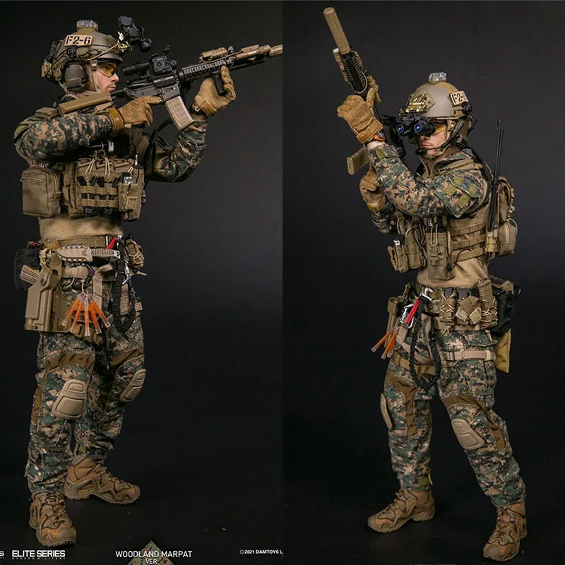 

Damtoys Dam78089 1/6 Soldier Marine Corps Expeditionary Force Reconnaissance Unit With Weapon 12'' Full Set Action Figure Model