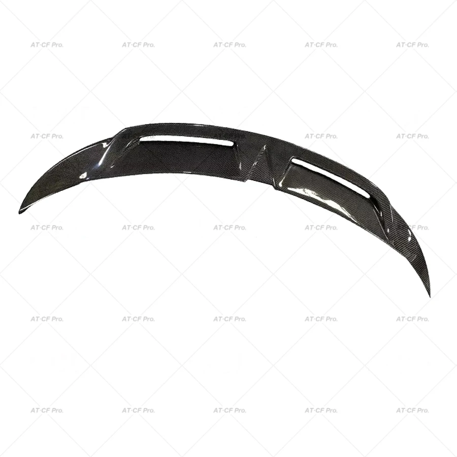 Модель 3/Y Настоящее углеродное волокно/глянцевый черный Задний спойлер Duckbill для
