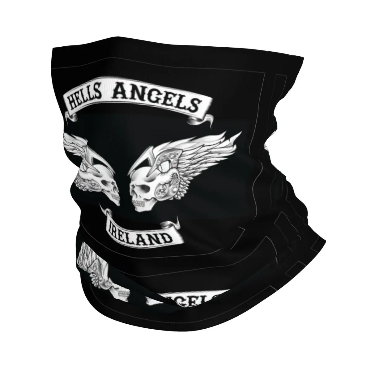

Бандана Hells Angeles, Шейная гетра с принтом, мотоциклетная Балаклава, шарф-шарф, стирающийся шарф унисекс для рыбалки и взрослых