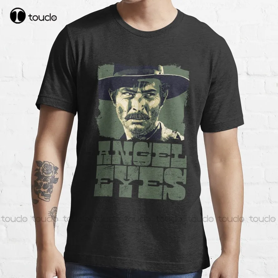 

Angel Eyes Lee Van Cleef The Good The Bad And The Ugly Trend T-Shirt Clint Eastwood Sport Shirts For Men Xs-5Xl New Popular