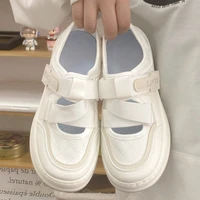 canvas sneakers women 2022 new platform round toe sports vulcanize shoes casual white shoes students canvas chaussure femme