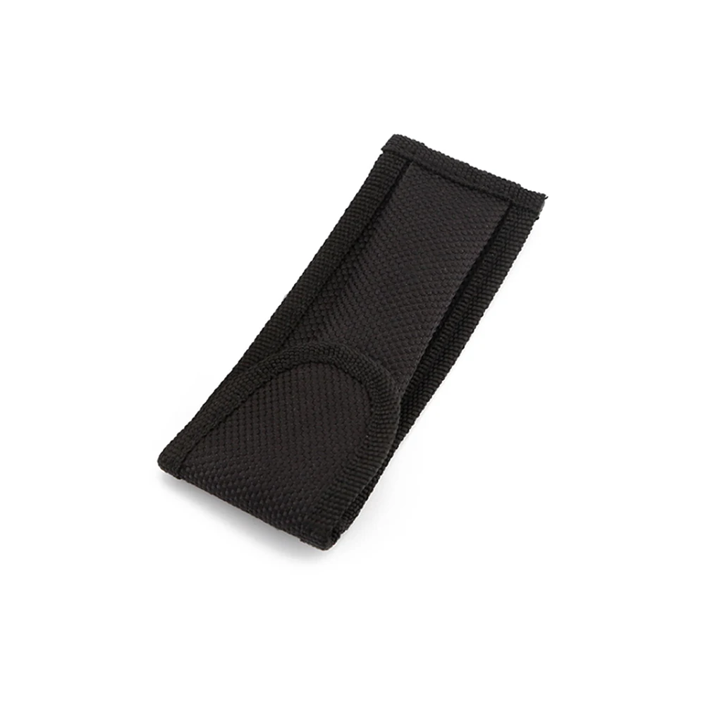 

Black Nylon Pouch Sheath Bag For Folding Knives Tools Back Belt Clip Case