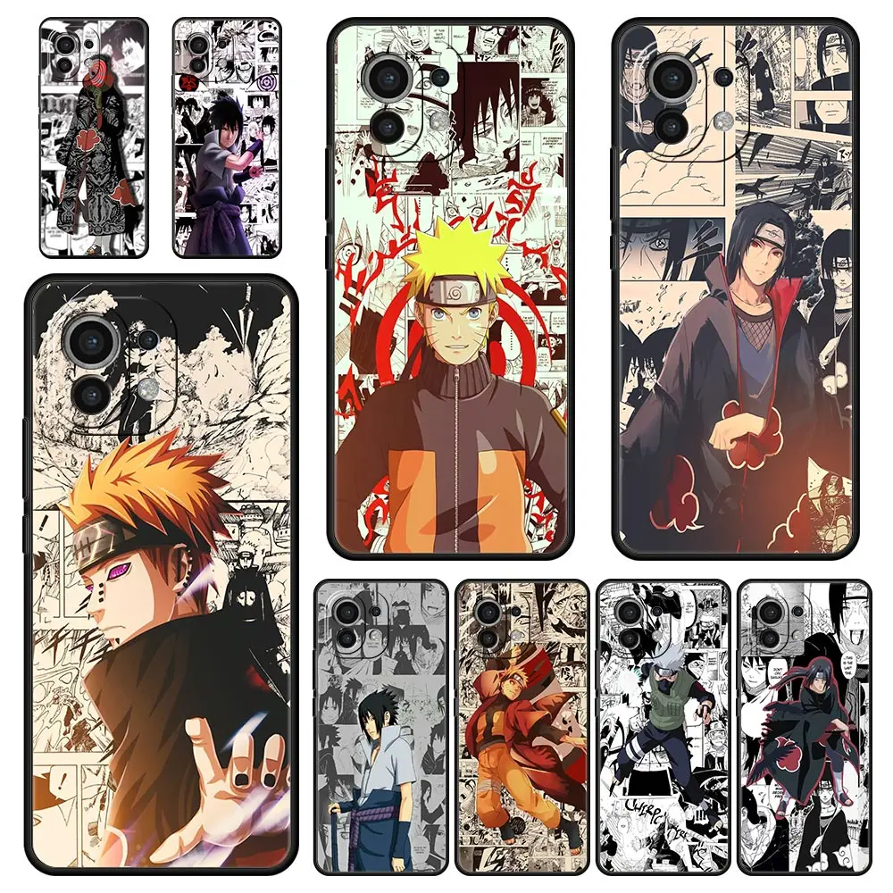 

Naruto Kakashi Akatsuki Phone Case For Xiaomi Poco X3 NFC M3 F3 M4 Mi 12 11 Ultra Note 10 Lite 11X 11T 10T Pro 5G 9T 11i Cover