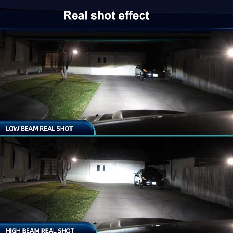 Светодиодные фары дальнего и ближнего света 2 шт.