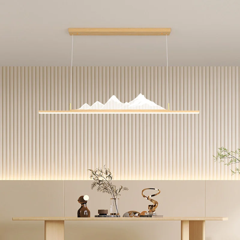 Современная Подвесная лампа для гостиной столовой спальни чайной комнаты люстра