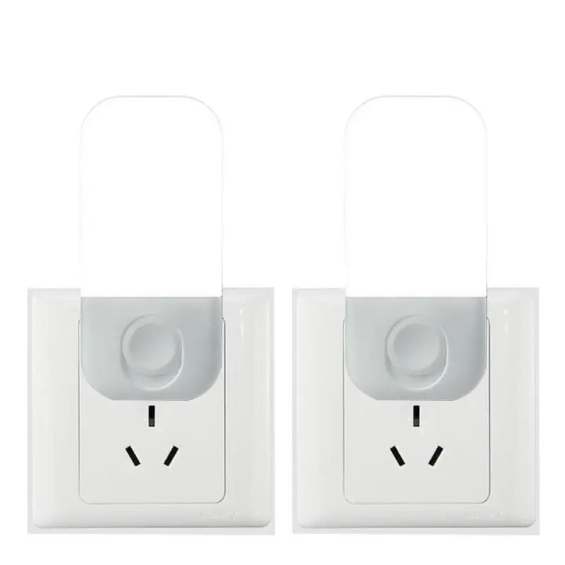 

Sensor Night Light 2 Pieces Mini LED Nightlight With Adjustable Brightness Night Lamp For Bedroom Toilet Kitchen Stairway And