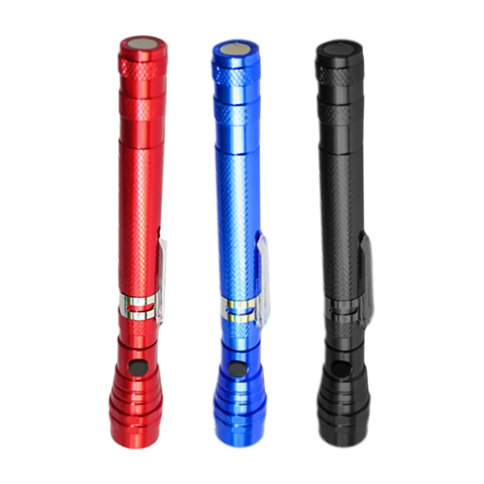 

Magnetic Pick up Retractable LED Flashlight Telescopic Extending Torch W/ Magnetized Head Waterproof Pick Up Tool Camping Lamp