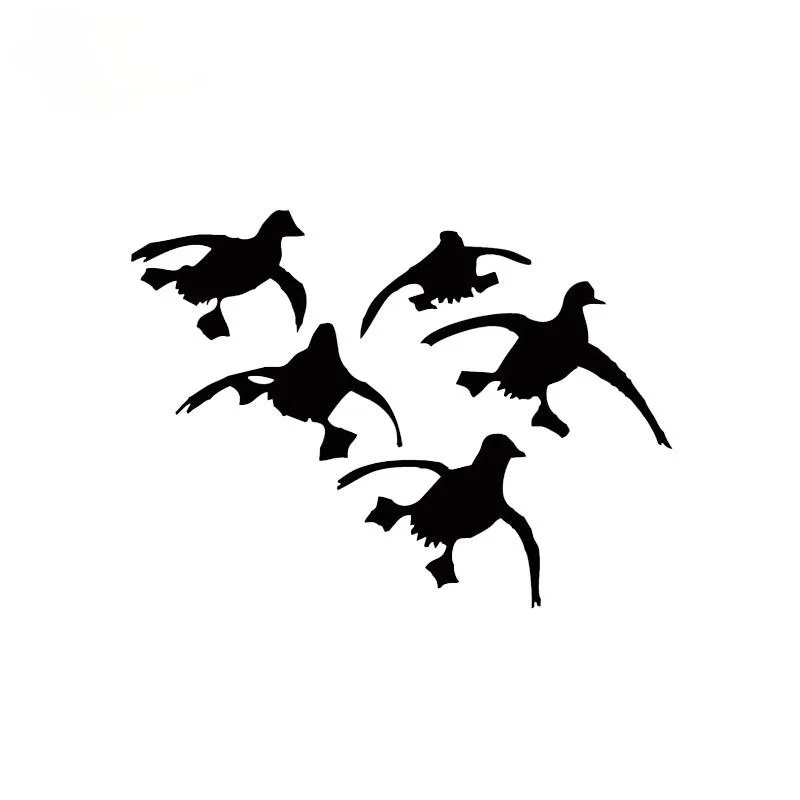 

Car Sticker Creativity Personality Flying Ducks Landing Hunting Decals Sticker Waterfowl Waterproof Sun Protection PVC,15*13CM