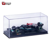 bburago 143 2021 mercedes amg f1 w12 e performance 44 77 alloy luxury vehicle diecast cars model toy collection gift