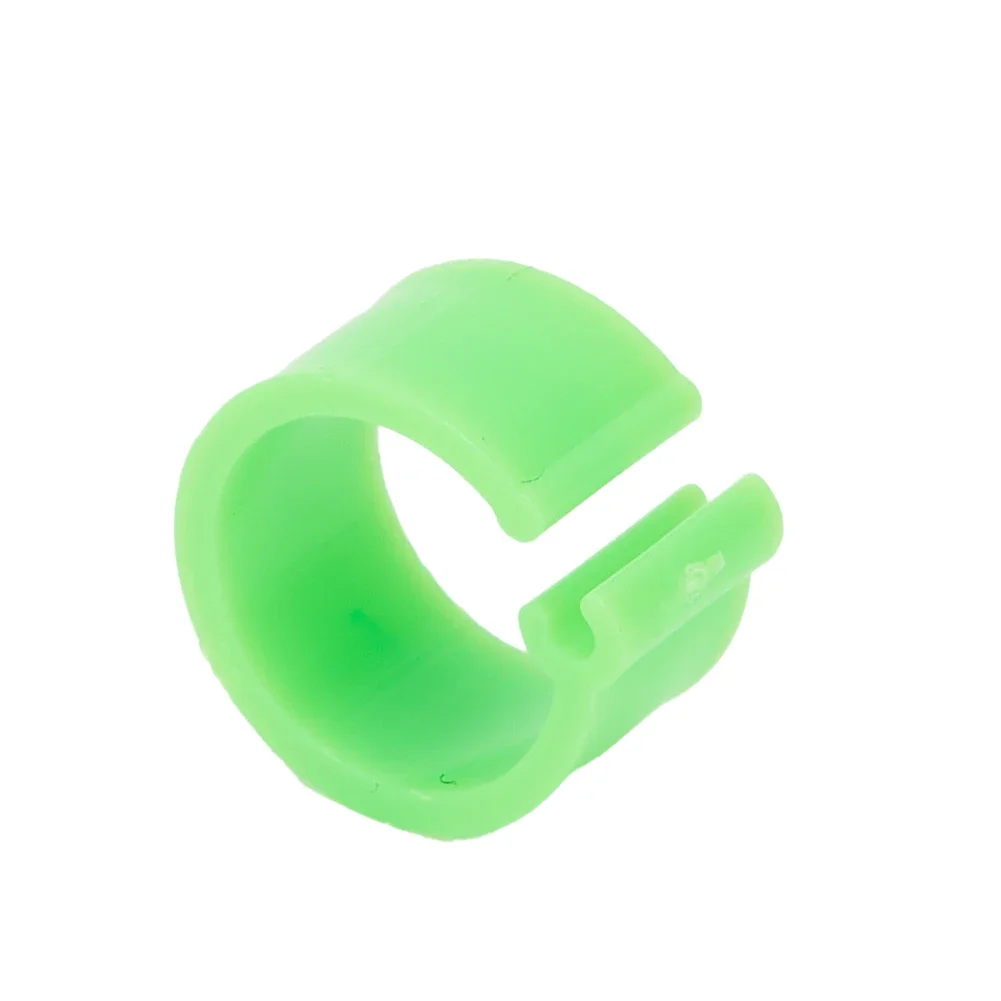 Пластиковый многоразовый набор 7 мм/0 27 дюйма 10 цветов кольца для цыплят птица