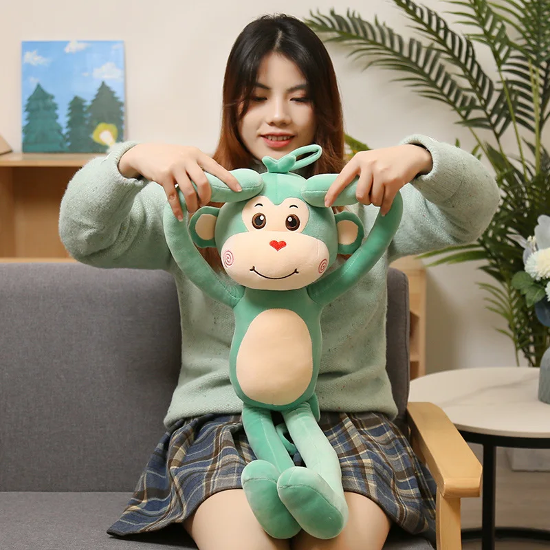 

Kawaii Lion Tiger Monkey Plush Toy Stuffed Animals Cute Fluffy Long Leg Lion Tiger Monkey Doll Soft Kids Toy