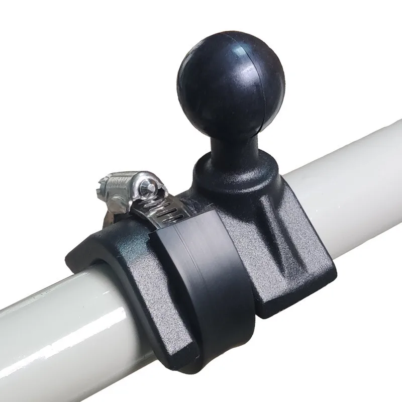 

1 Inch Ballhead to Rods Tubes Clamp Holder to Fit 15 to 33mm Handlebar Rail Mount for Gopro Action Camera Motorcycle Clip