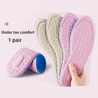5d memory foam orthopedic sports insoles for shoes women men flat feet comfortable massage plantar feet care pad sports insoles
