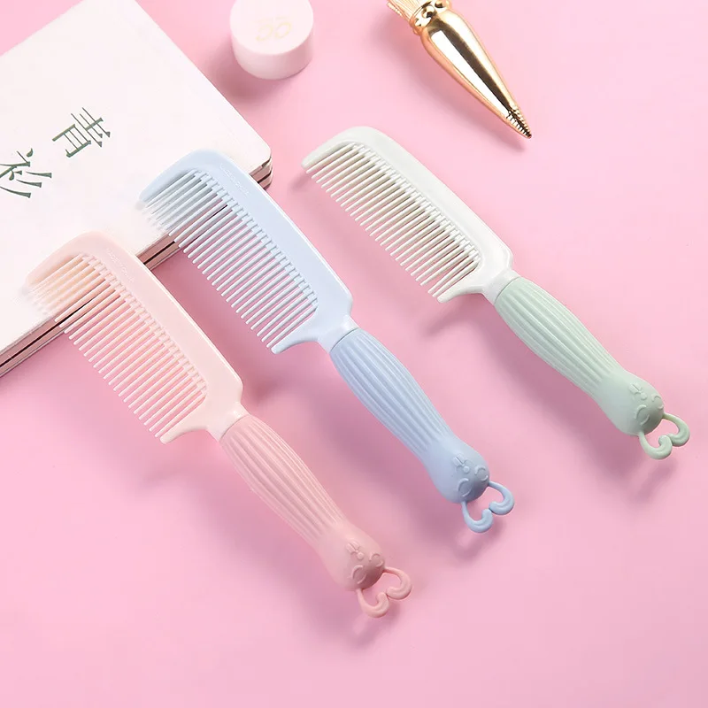 

Version Of The New Cartoon Rabbit Comb Cute Student Girl Anti-static Adult Children Plastic With Portable Hair Comb