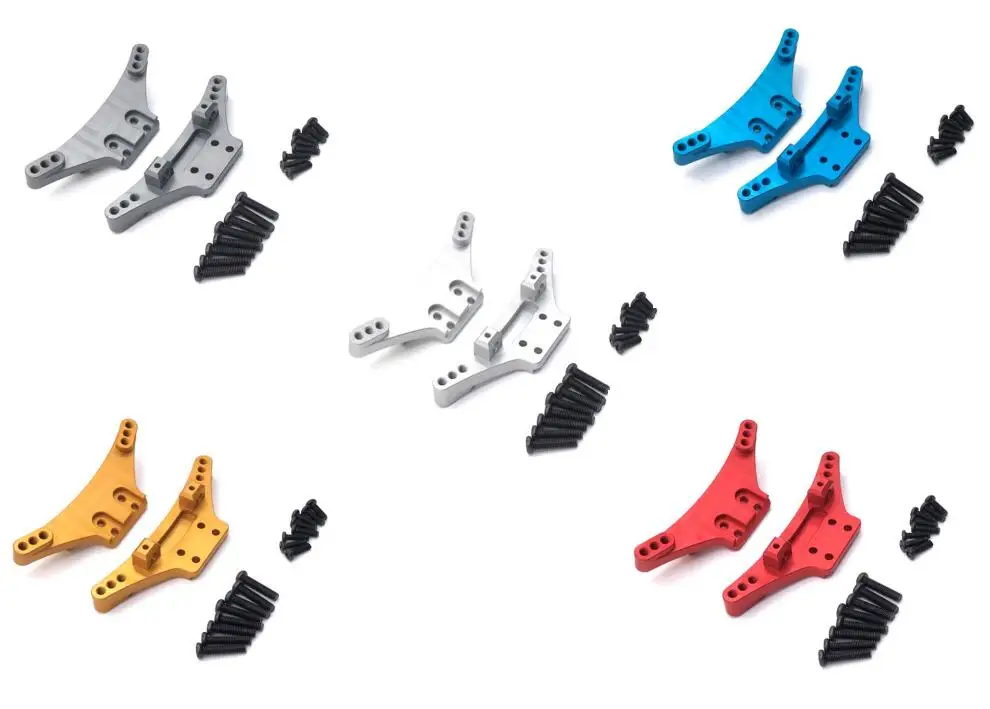 

WLtoys 1/10 104009 1/12 12401 12402-A 12403 12404 12409 RC car upgrade spare parts Metal Front and rear shock mounts