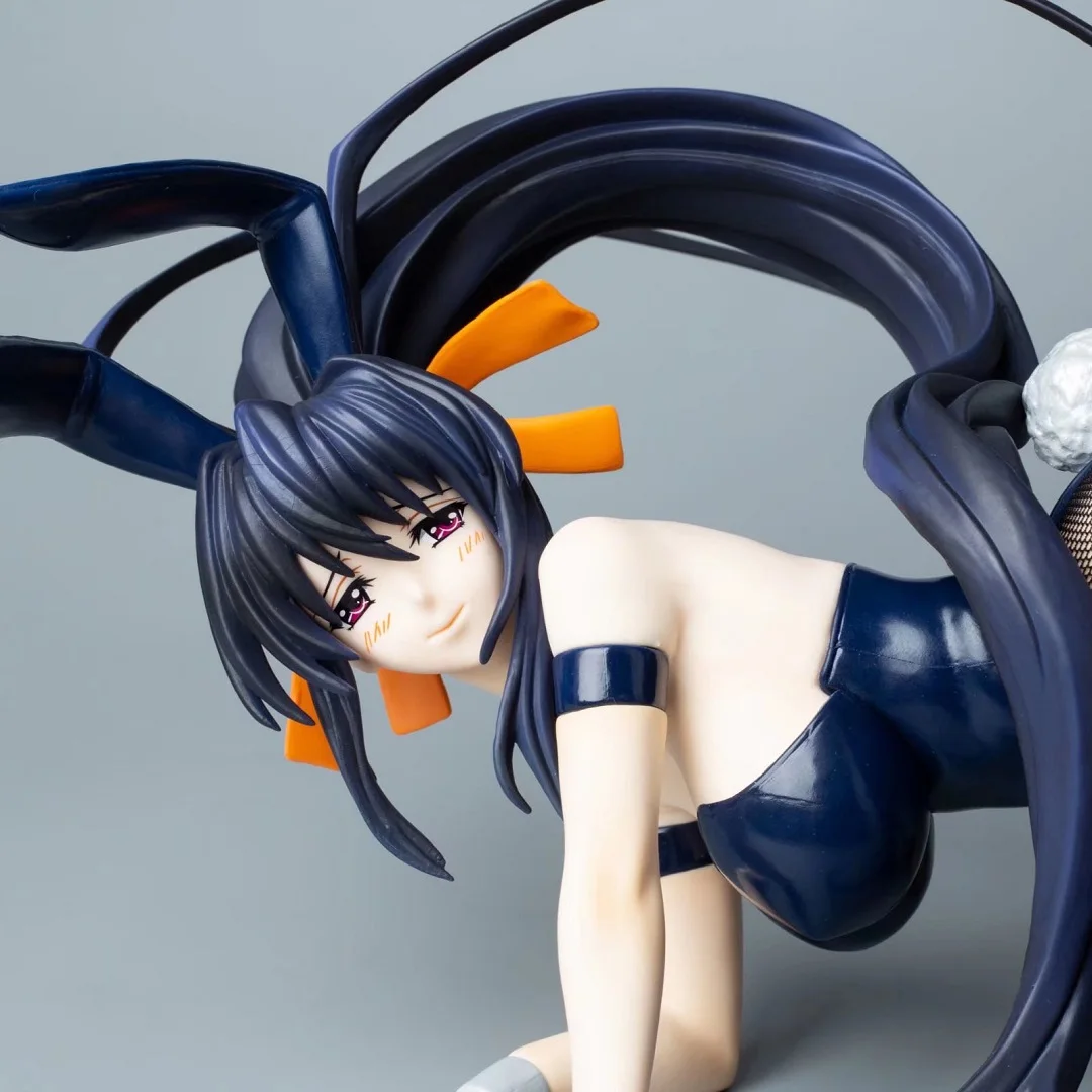 

30cm FREEing B-style High School DxD Himejima Akeno 1/4 Bunny Girl PVC Action Figures Adult Collection Hentai Model Toys Gifts