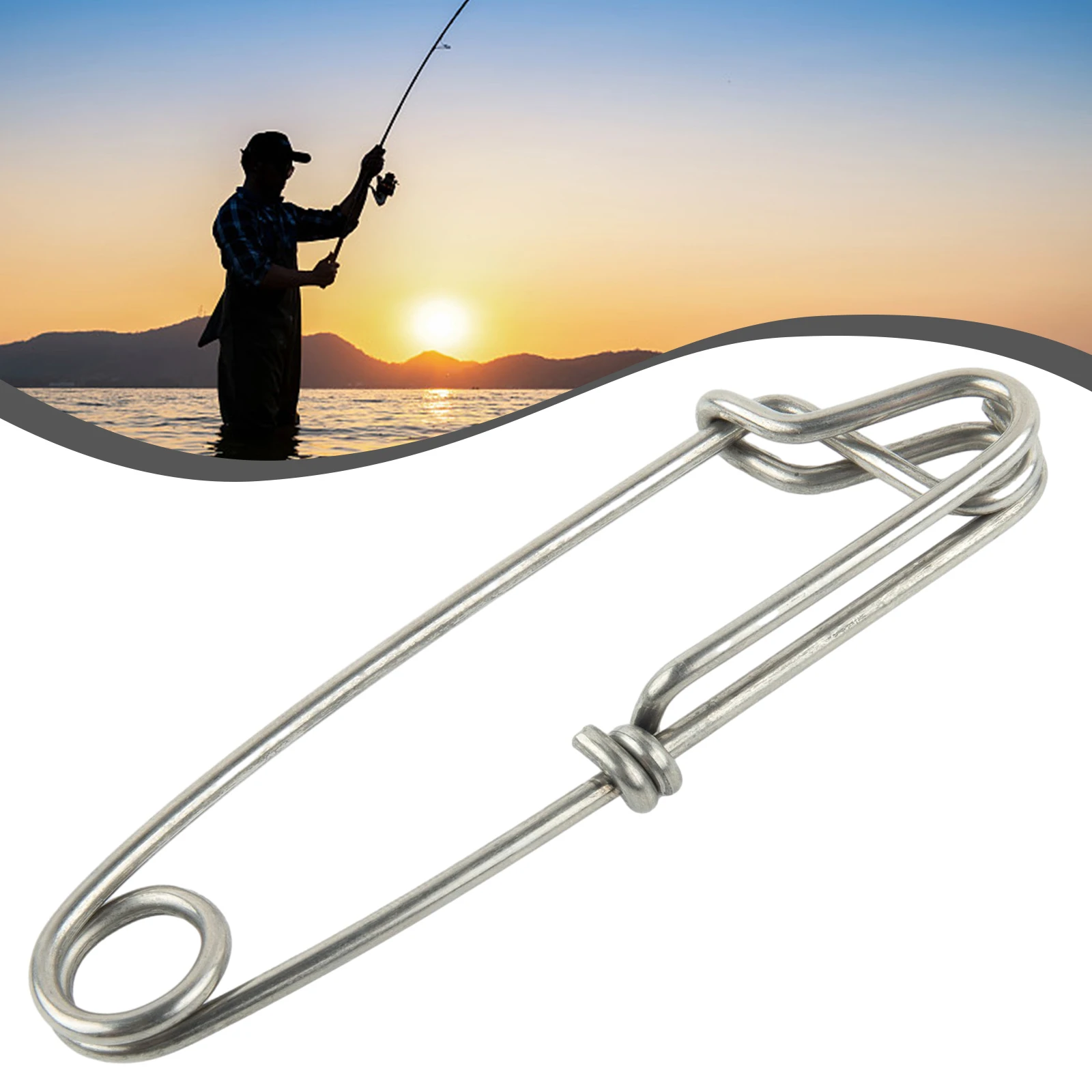 Longline Branch Hanger Snap Swivel Float Line Tuna Clip Live Bait Trap Lock Clip For Long Line Fishing Floats Sharking Crabbing