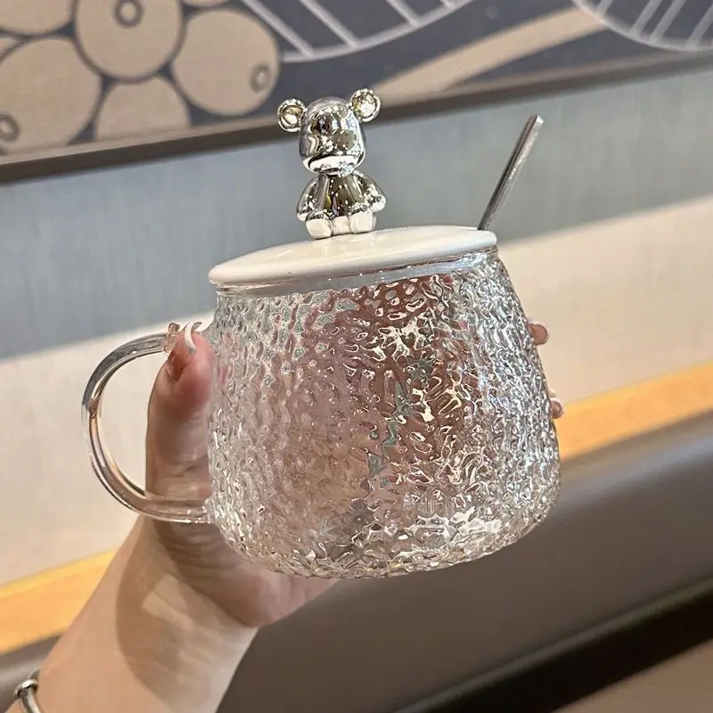 

Стеклянные стандартные кофейные чашки, ложка, подарочный набор, чашка для молока, чая, сока для домашнего хозяйства, глиняная вода для питья, посуда для напитков